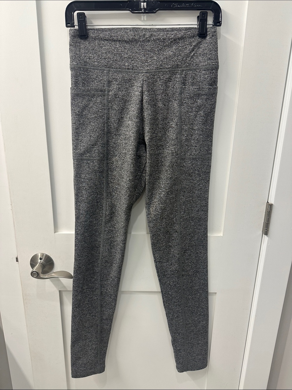 Express Gray Marled Leggings